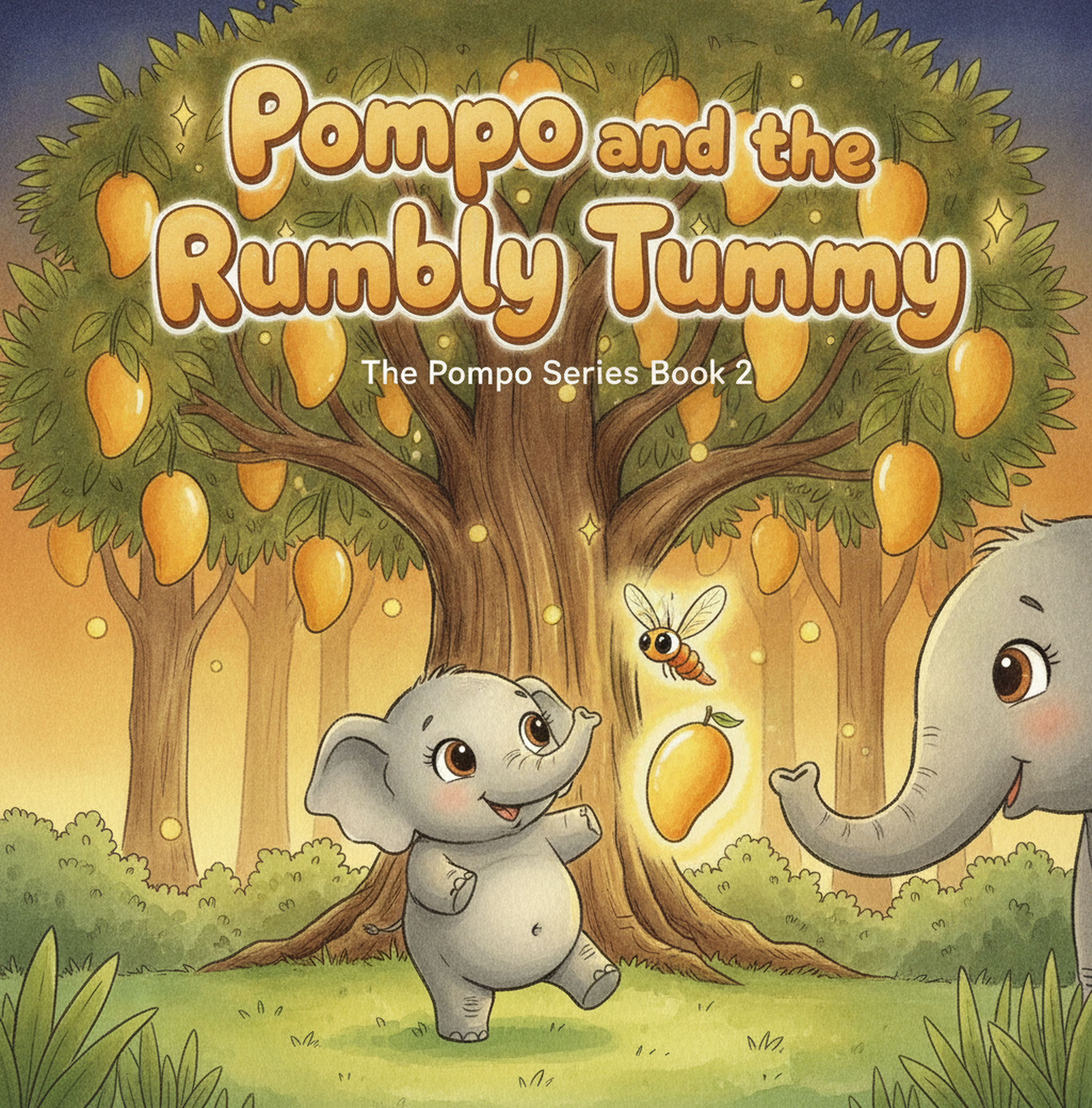 Pompo and the Rumbly Tummy book cover
